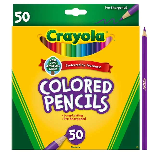 Crayola Colored Pencils 50 ct.68-4050