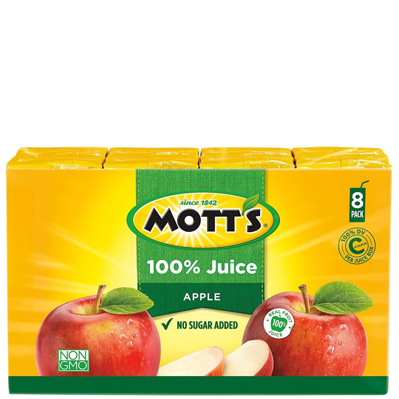 MOTTS 100% APPLE JUICE 8x6.75oz