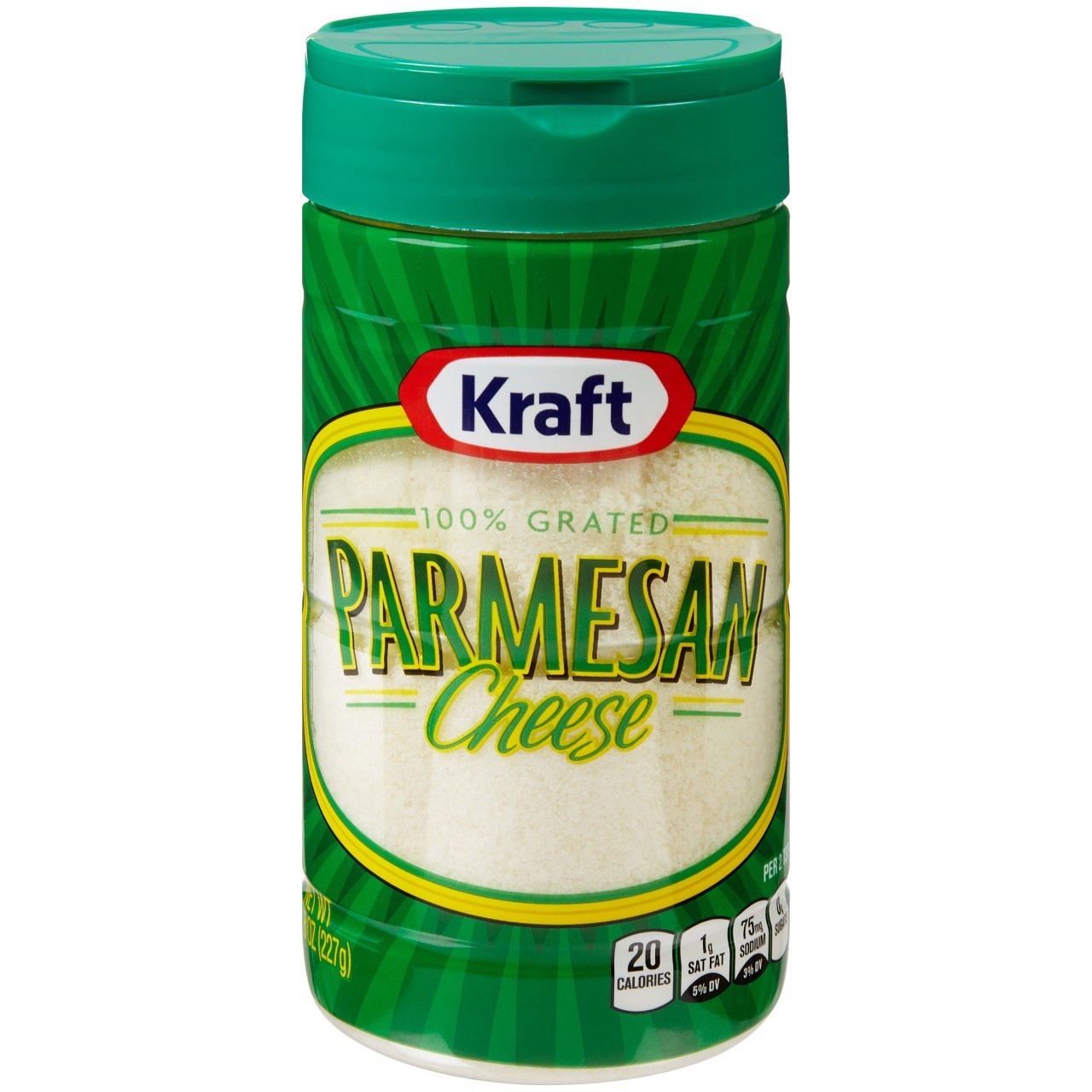 KRAFT PARMESAN GRATED 8oz