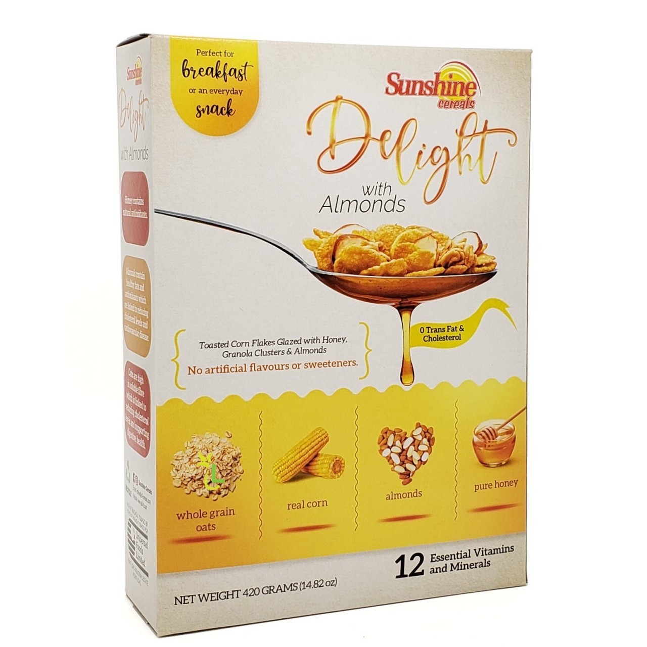 SUNSHINE DELIGHT ALMONDS 420g