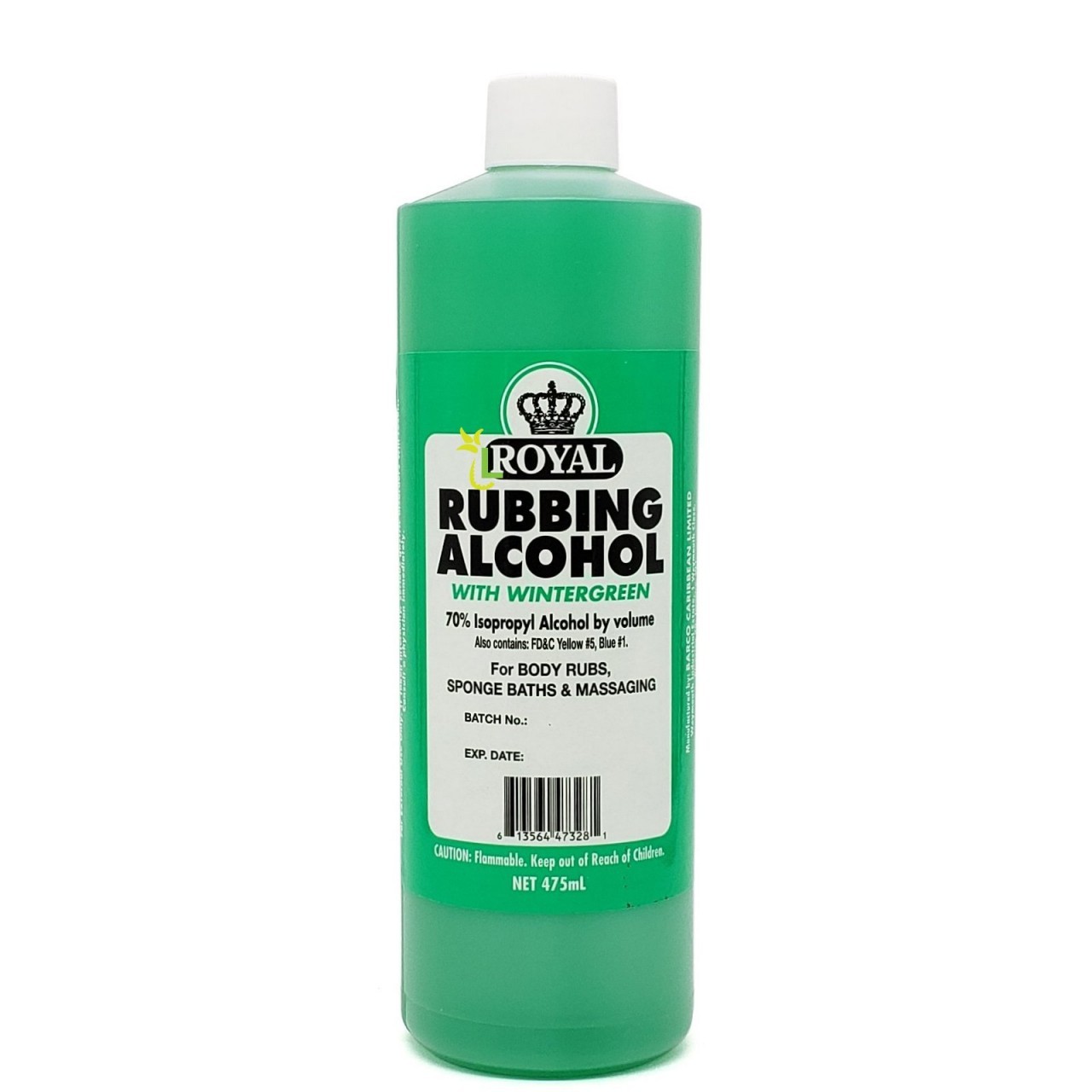 ROYAL ALCOHOL W/GREEN 475ml