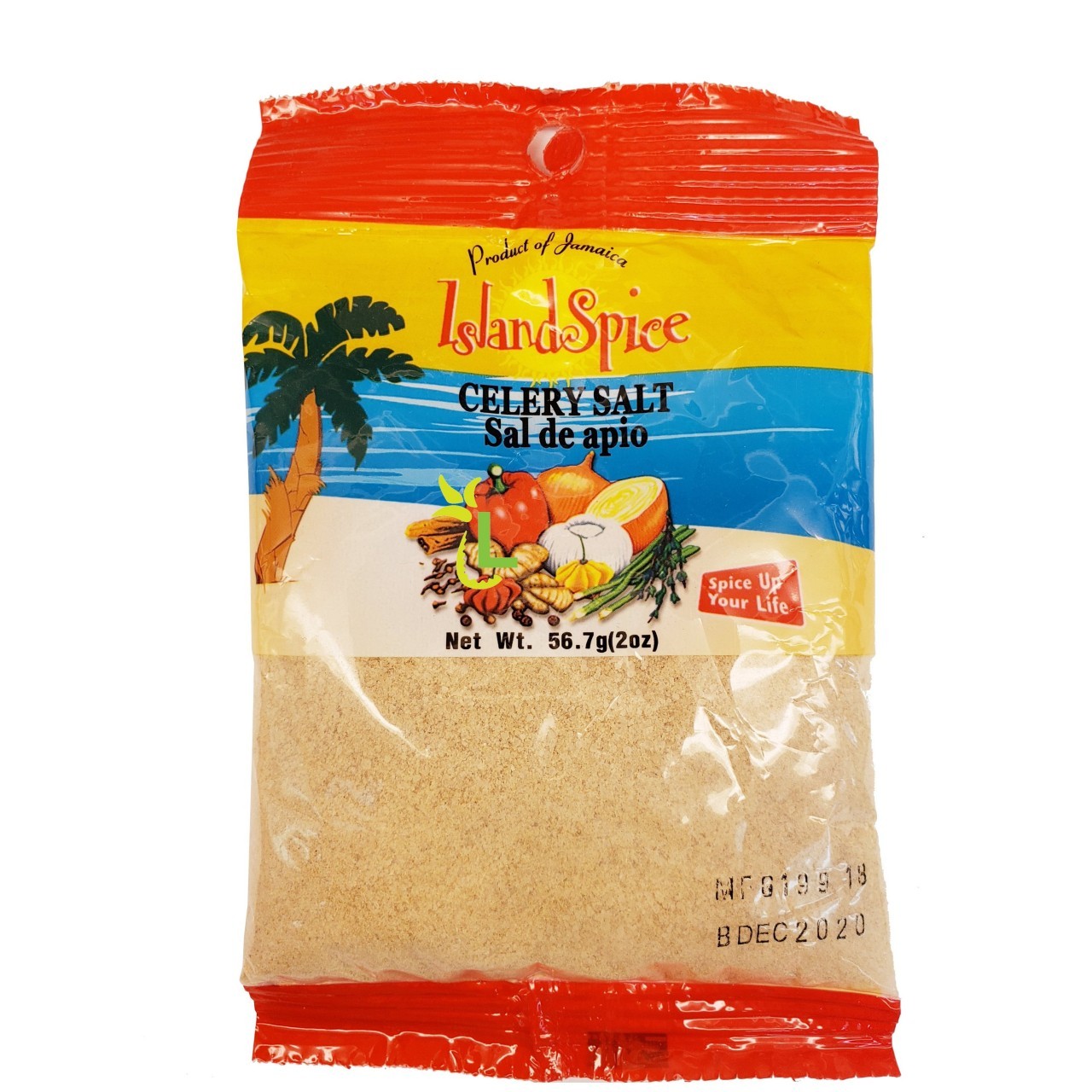 ISLAND SPICE CELERY SALT 2oz