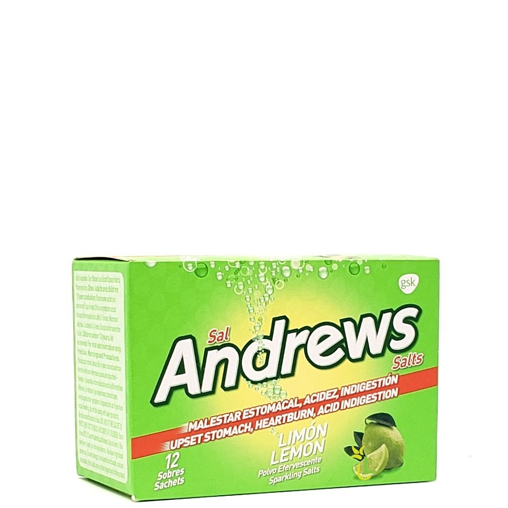 ANDREWS SALTS LEMON 12s