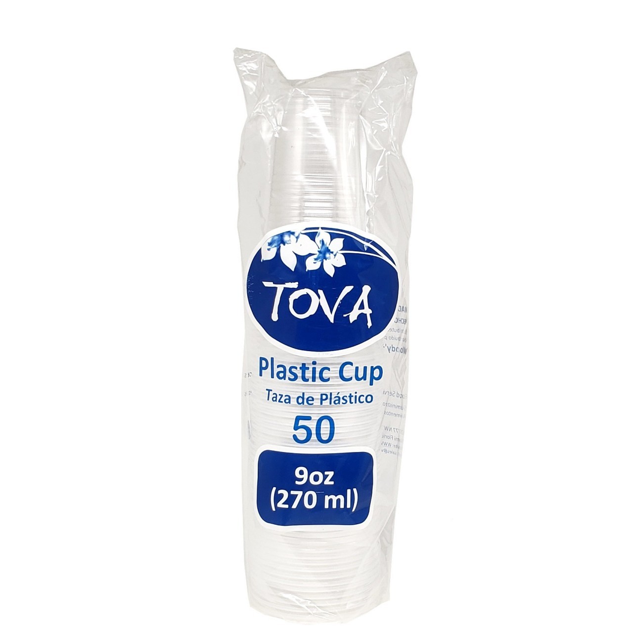 TOVA PLASTIC CUPS 50x7oz