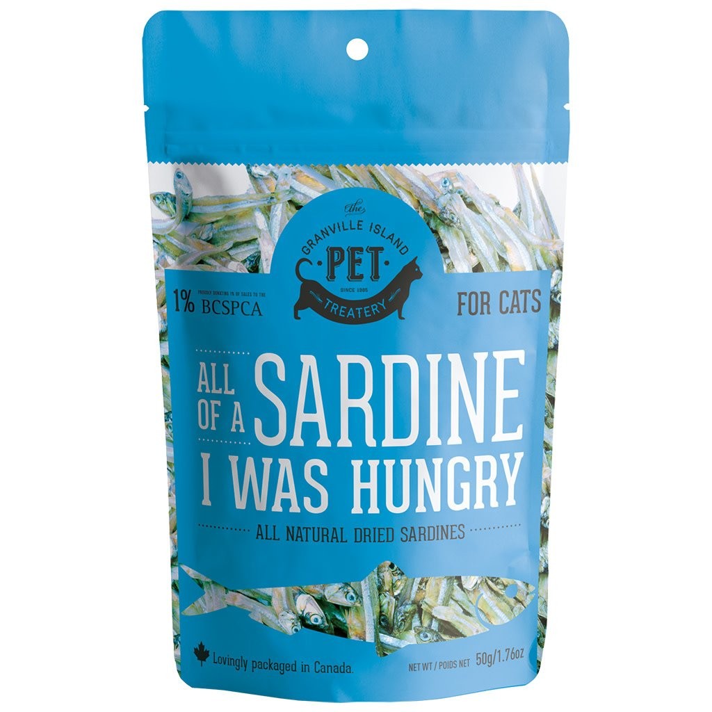 GRANVILLE ISLAND DEHYDRATED SARDINES 50g