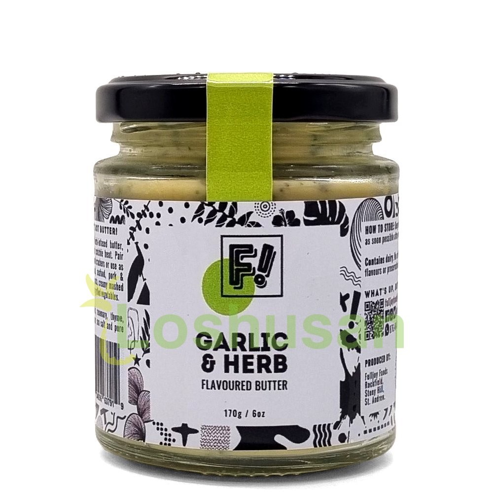 FULLJOY FOODS BUTTER GARLIC HERB 6oz