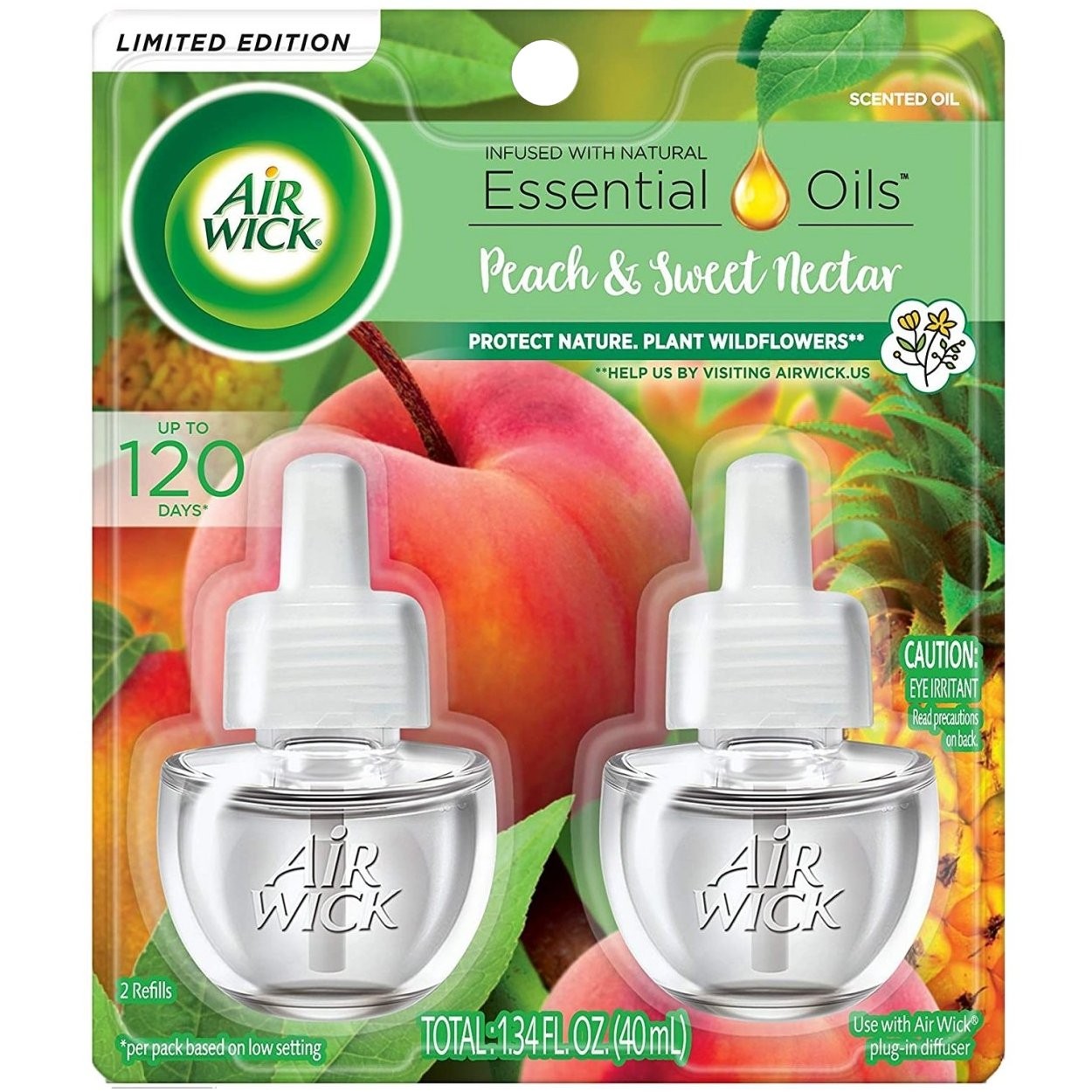 AIR WICK OIL PEACH SWT NECTAR RF 2x20ml