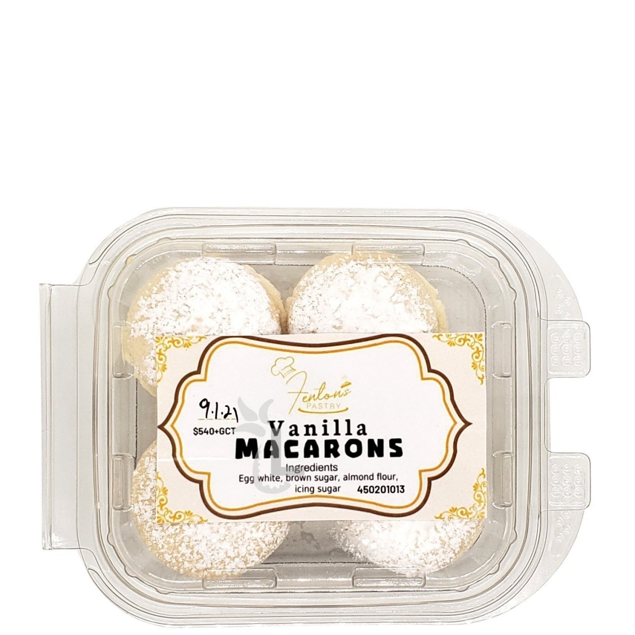 FENTONS MACAROONS VANILLA 4ct