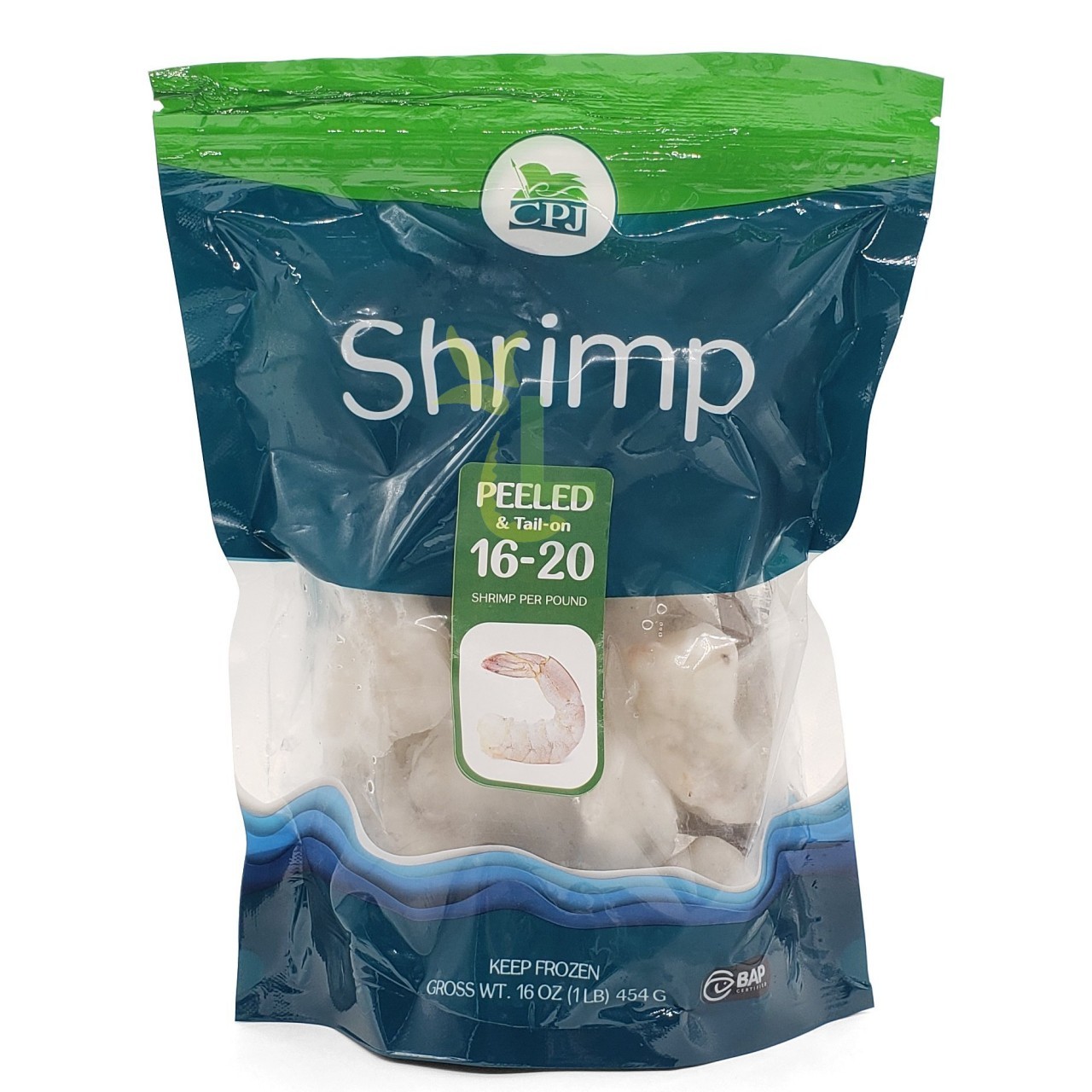 CPJ SHRIMP 16-20 P&D TAIL ON 1lb