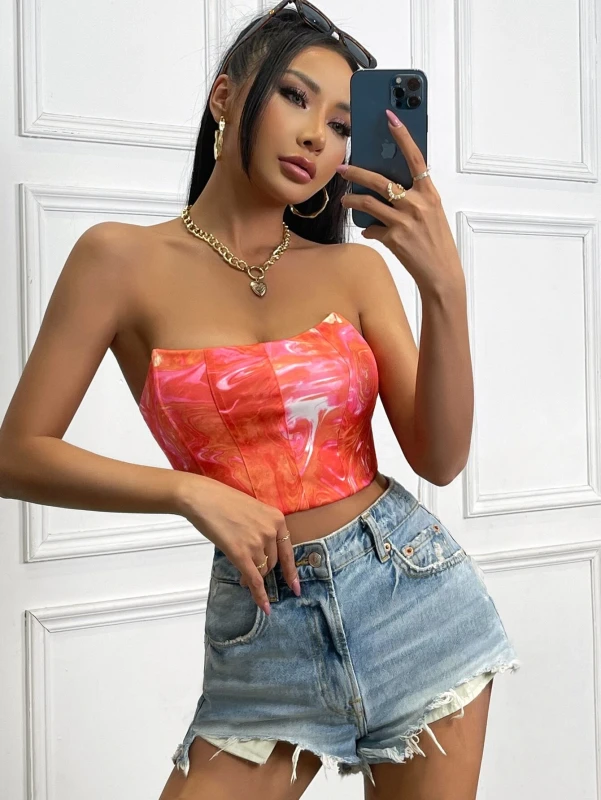 Tie Dye Tube Top