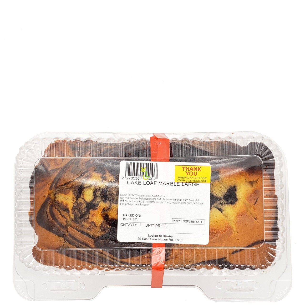 CAKE LOAF MARBLE lrg