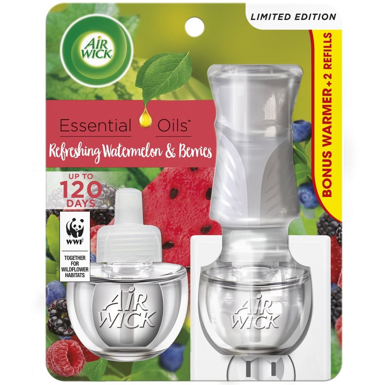 AIR WICK OIL MELON BERRIES KIT 2x20ml