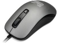 Klip Xtreme - Mouse - Wired, USB Gray 1600dpi