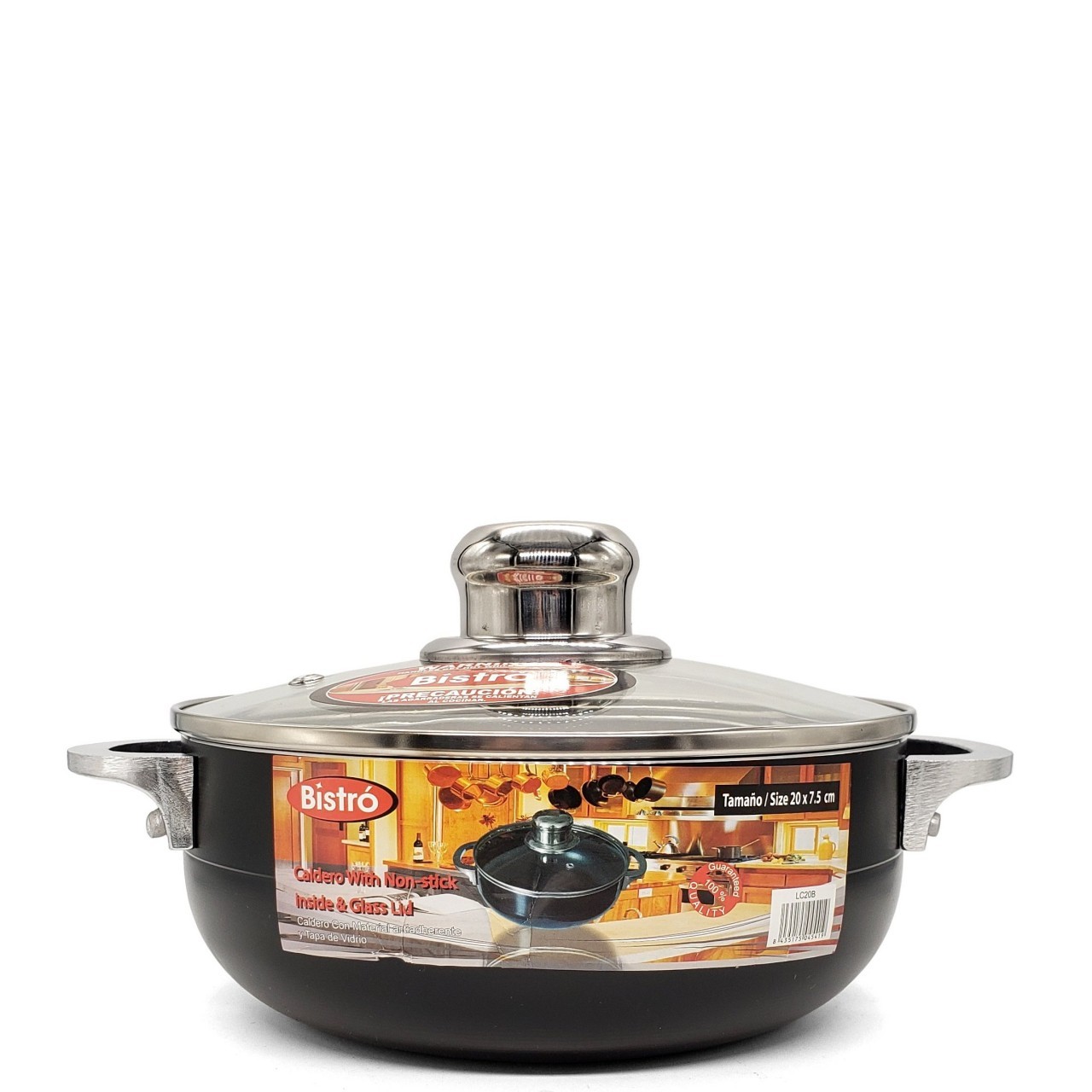 BISTRO POT WITH LID 20x7.5cm