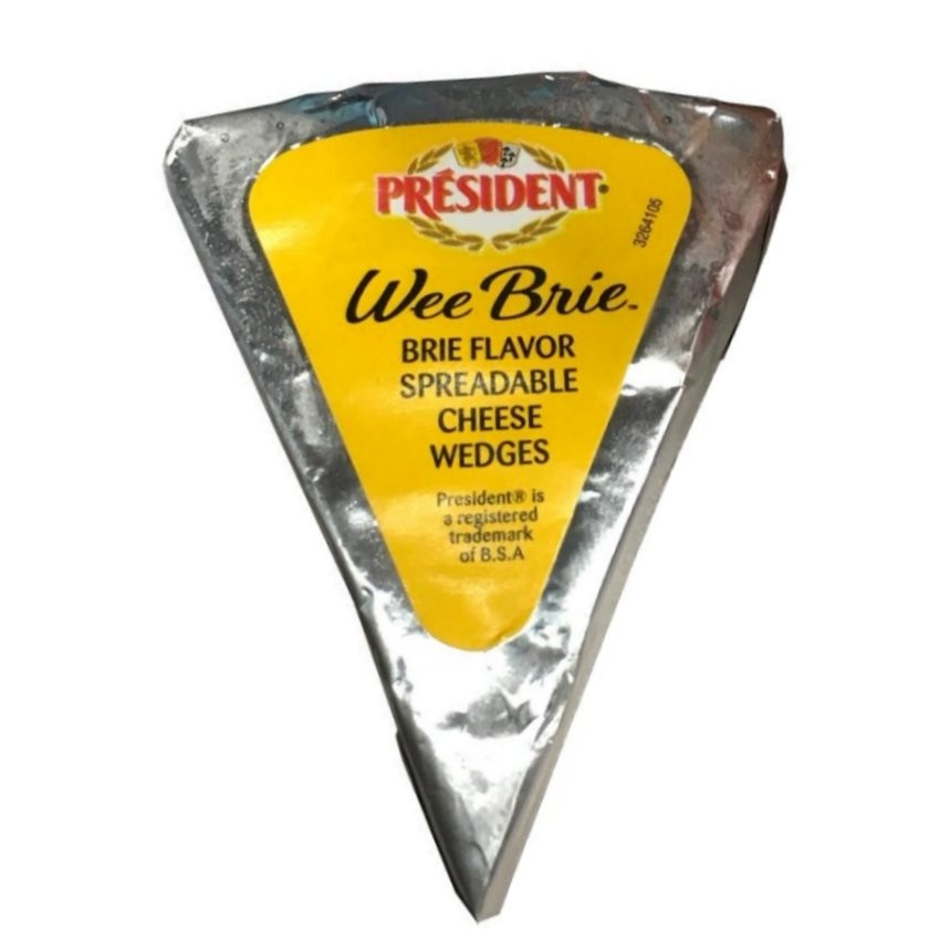 PRESIDENT BRIE WEDGE CHEESE 4.94oz