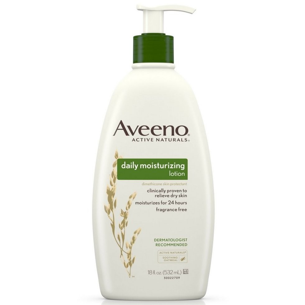 AVEENO DAILY MOIST LOTION F/FREE 18oz