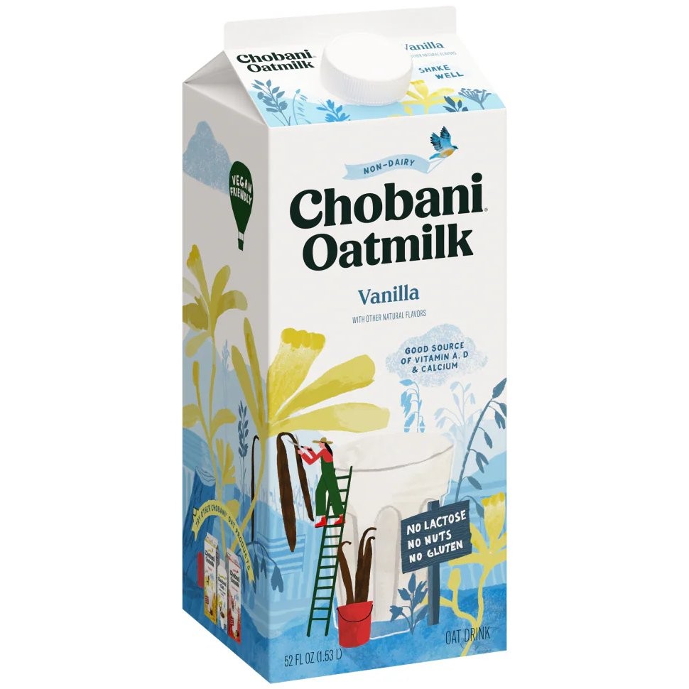CHOBANI OAT MILK VANILLA 52oz