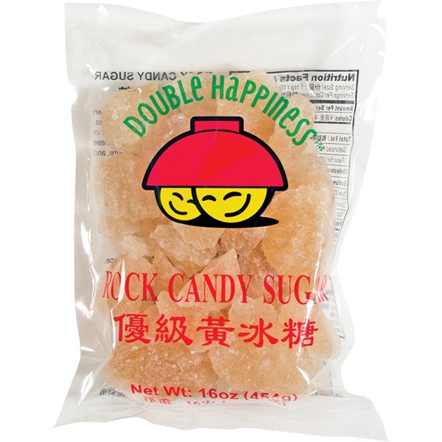 DOUBLE HAPPINESS ROCK SUGAR CANDY 16oz
