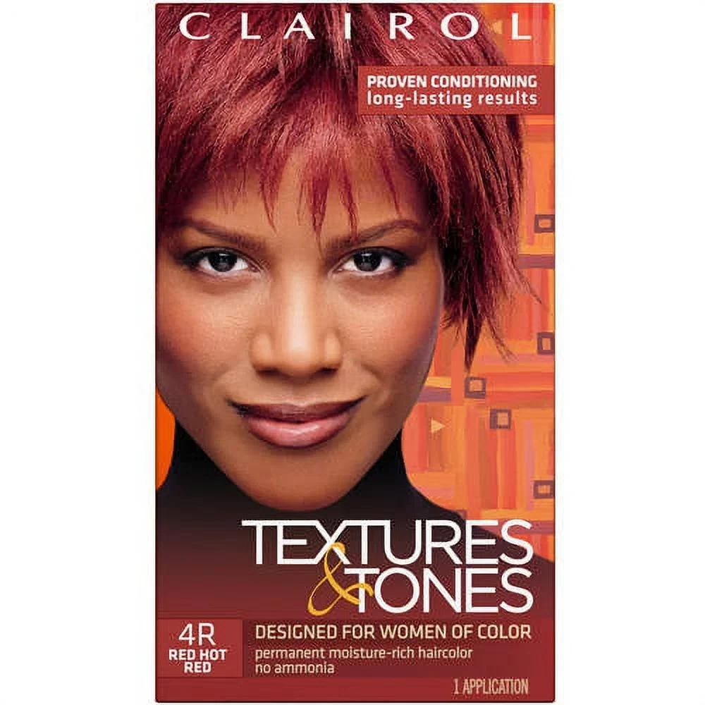 Clairol Professional Textures and Tones Permanent Hair Color, Red Hot Red