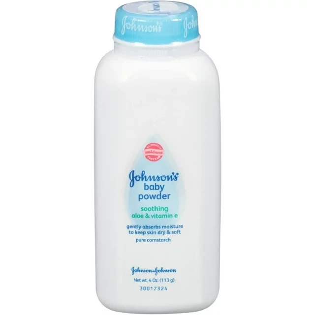 Johnson Baby Pwd Aloe and Vitamin E, 4 oz