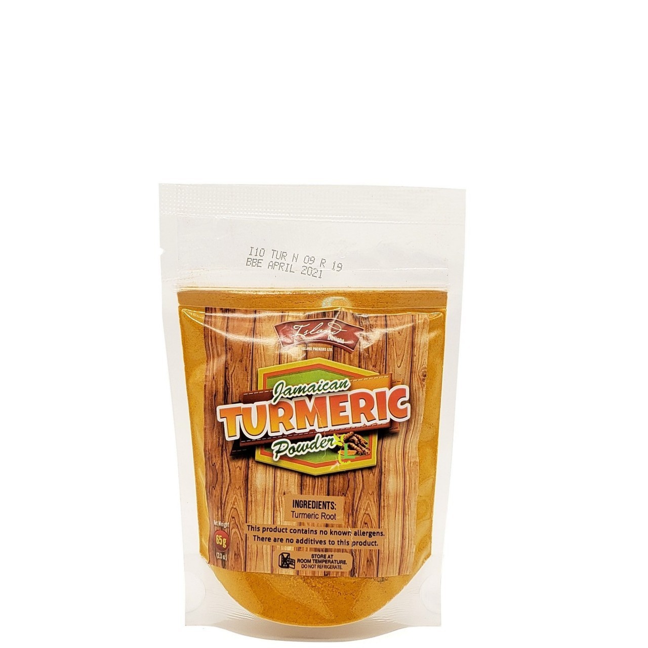 ISLAND DELIGHT TURMERIC POWDER 65g