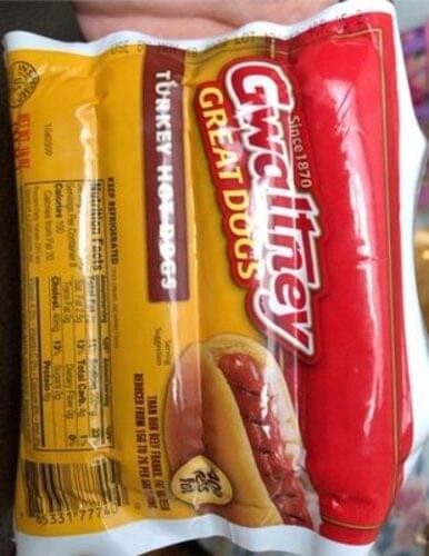 GWALTNEY TURKEY FRANKS 16OZ