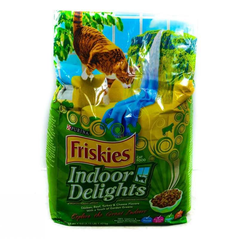 FRISKIES CAT FOOD (DRY) INDOOR DELIGHT 1.42KG