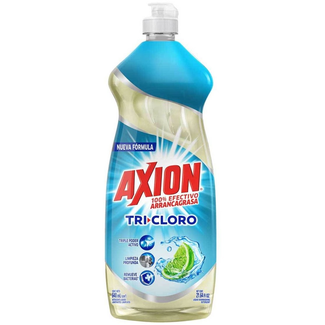 AXION DISHWASH LIQUID TRI CLORO 640ml
