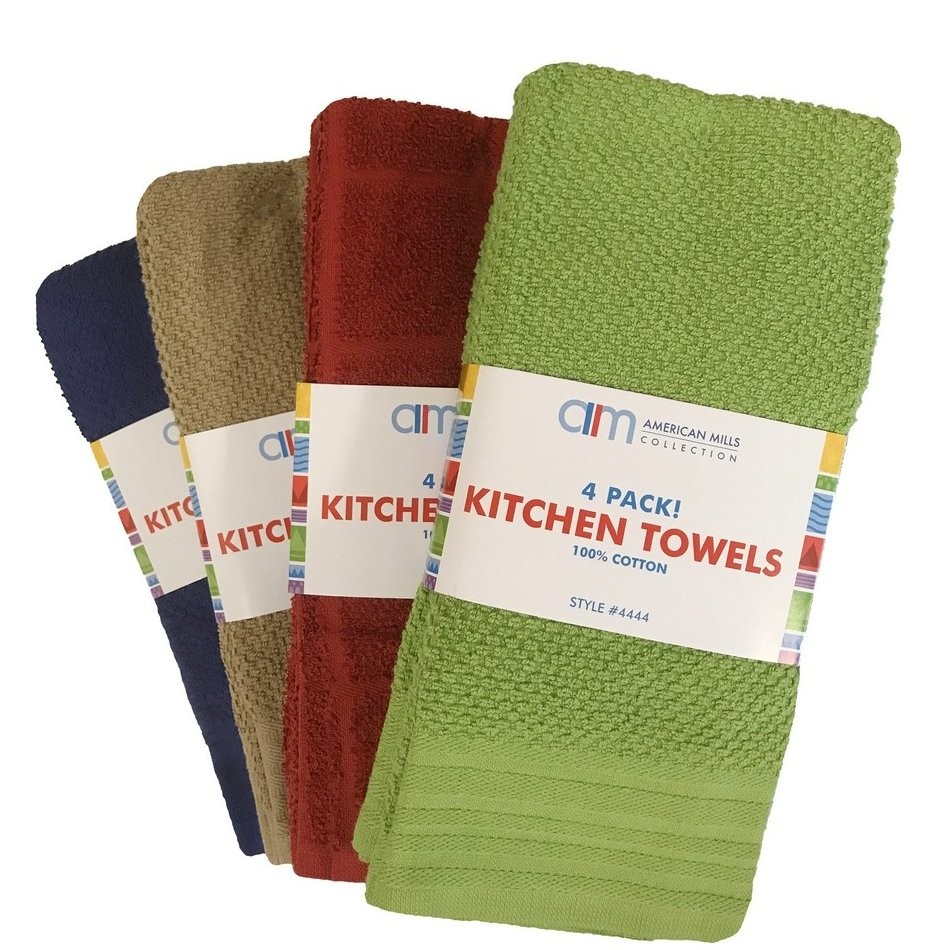 AMERICAN MILLS KITCHEN TOWEL 4pk