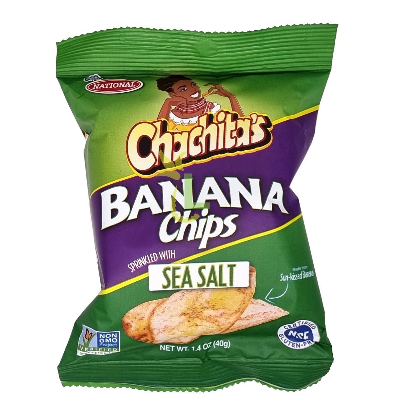CHACHITAS BANANA CHIPS SEA SALT 40g