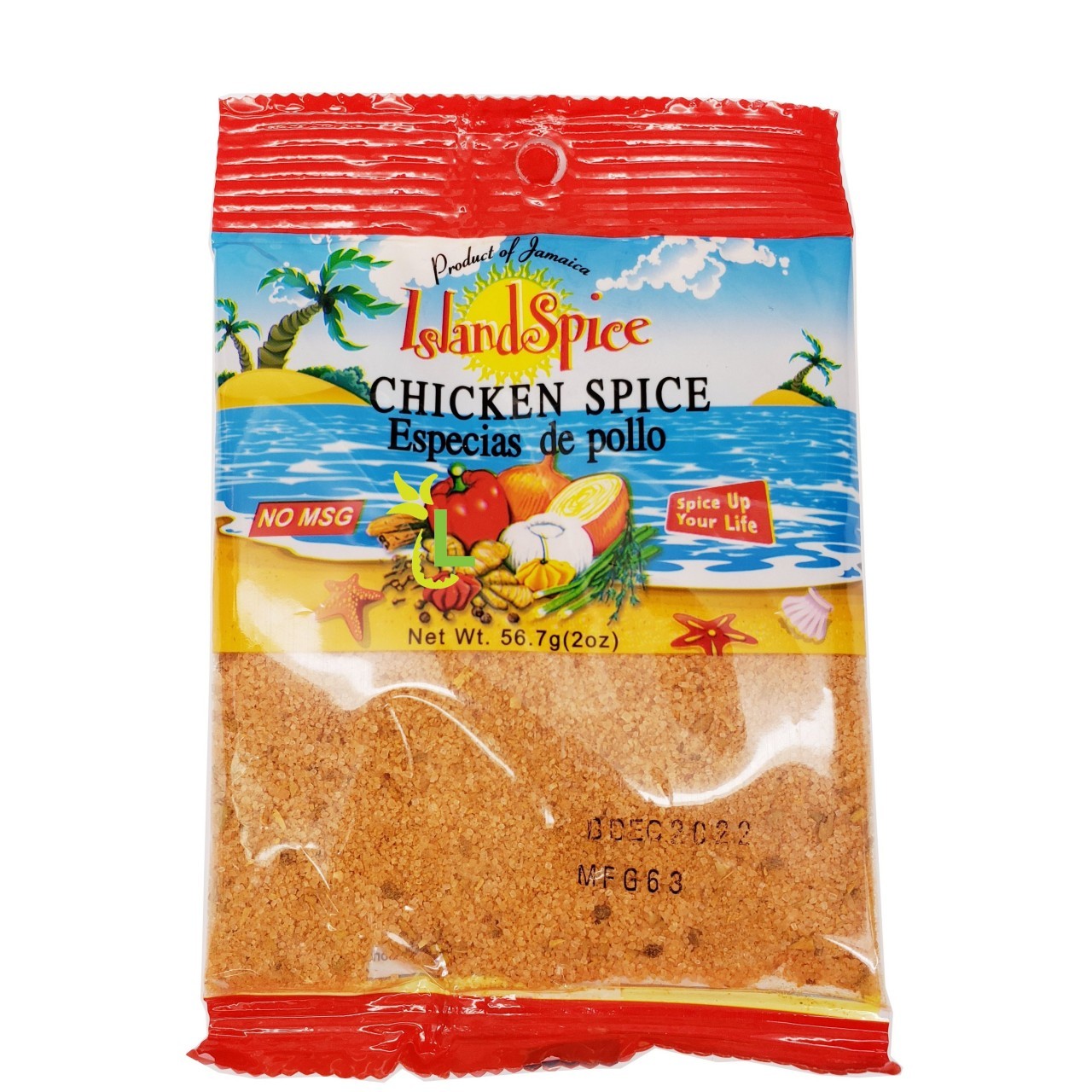 ISLAND SPICE CHICKEN SEAS. 56.7G