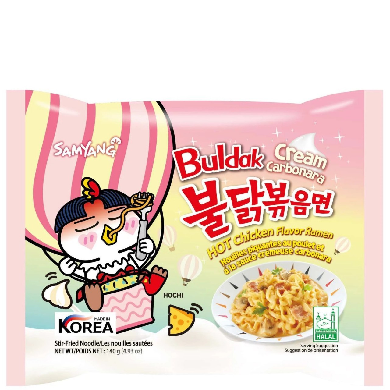 SAMYANG RAMEN CREAM CARBONARA 140g