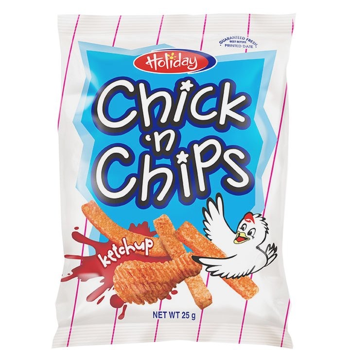 HOLIDAY CHICK N CHIPS KETCHUP 25g