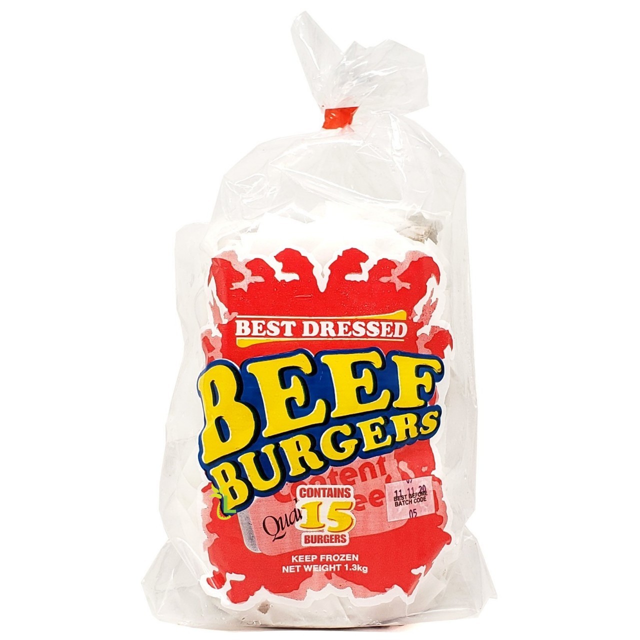 BEST DRESS BEEF BURGER( B)