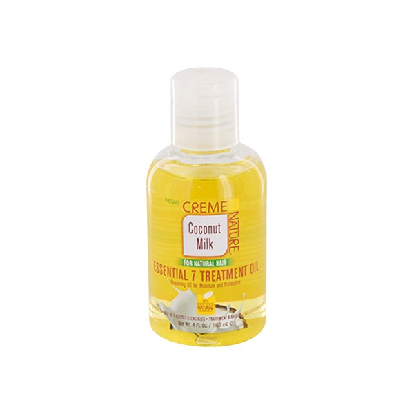 Creme Of Nature Coconut Milk Essential 7 Treatment Oil 4 Ounce (118ml)