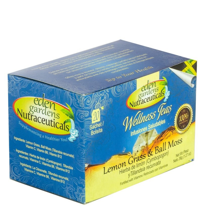 EDEN GARDENS TEA LEMON GRASS BLL MSS 36g