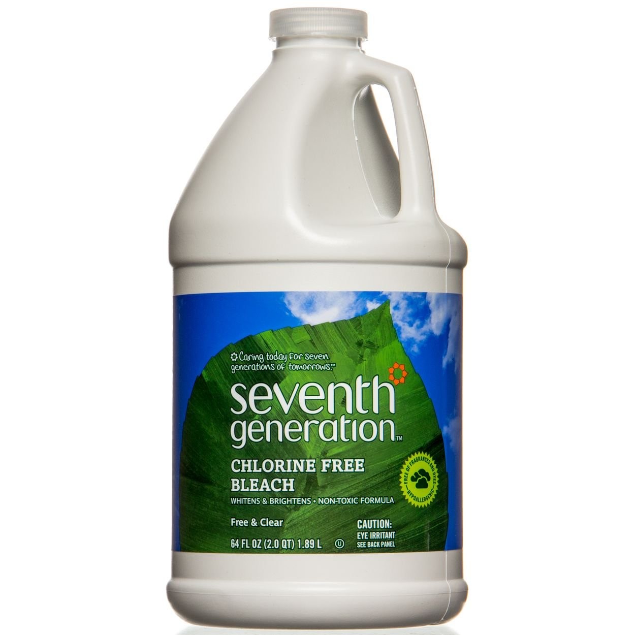 SEVENTH GEN NO-CHLOR BLEACH 64oz