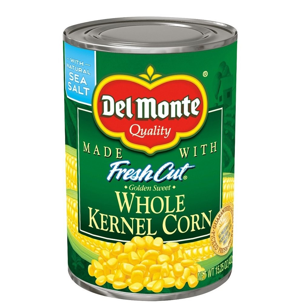 DEL MONTE CORN WHOLE KERNEL 15.25oz