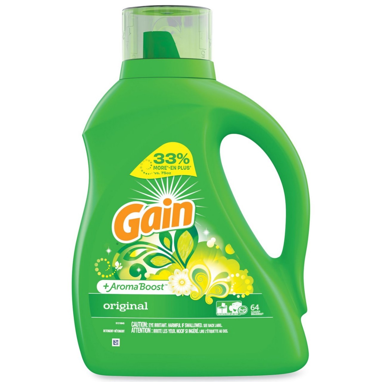 GAIN LIQUID DETERGENT ORIGINAL 92oz