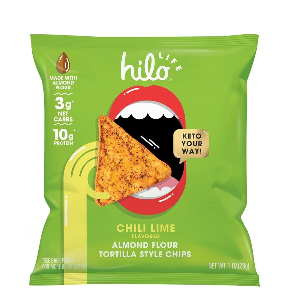 HILO TORTILLA CHIPS CHILE LIME 1oz