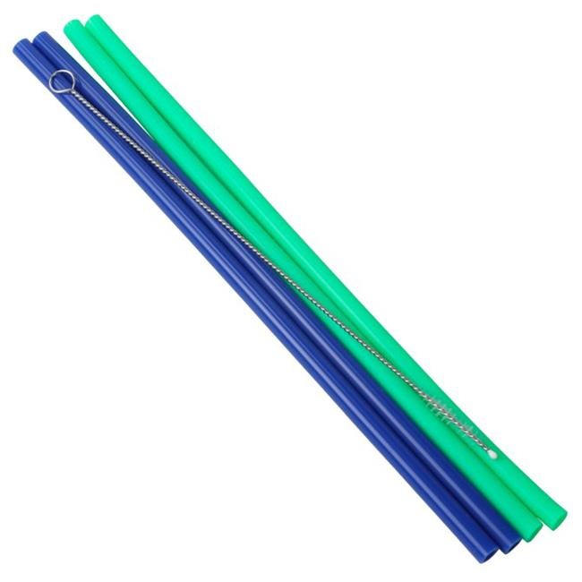 CHEF CRAFT STRAWS SILICONE 4s