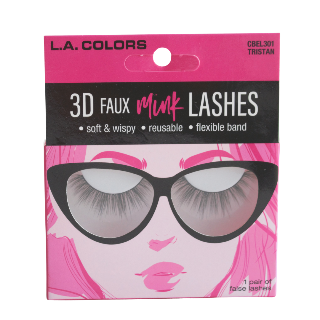 L.A. Colors 3D Faux Mink Lashes 'Tristan'