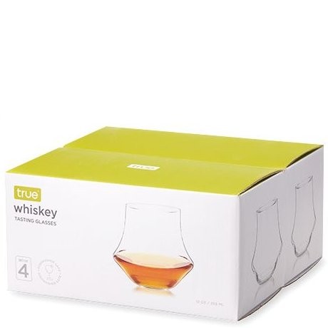 TRUE WHISKEY GLASSES 4x12oz