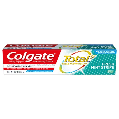 COLGATE TOTAL FRESH MINT STRIPE 136G (4.8oz)
