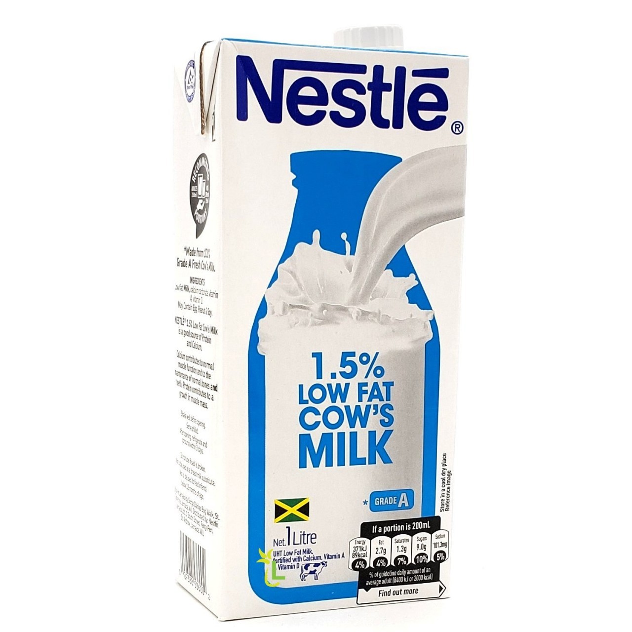 NESTLE COWS MILK 1.5% LF 1L
