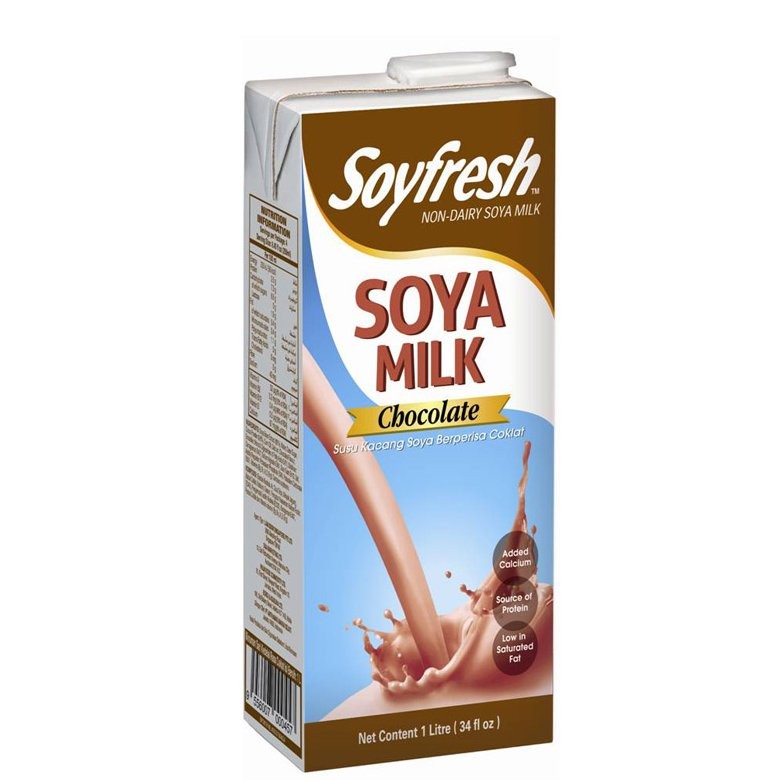 SOYFRESH SOYA MILK CHOC 1L