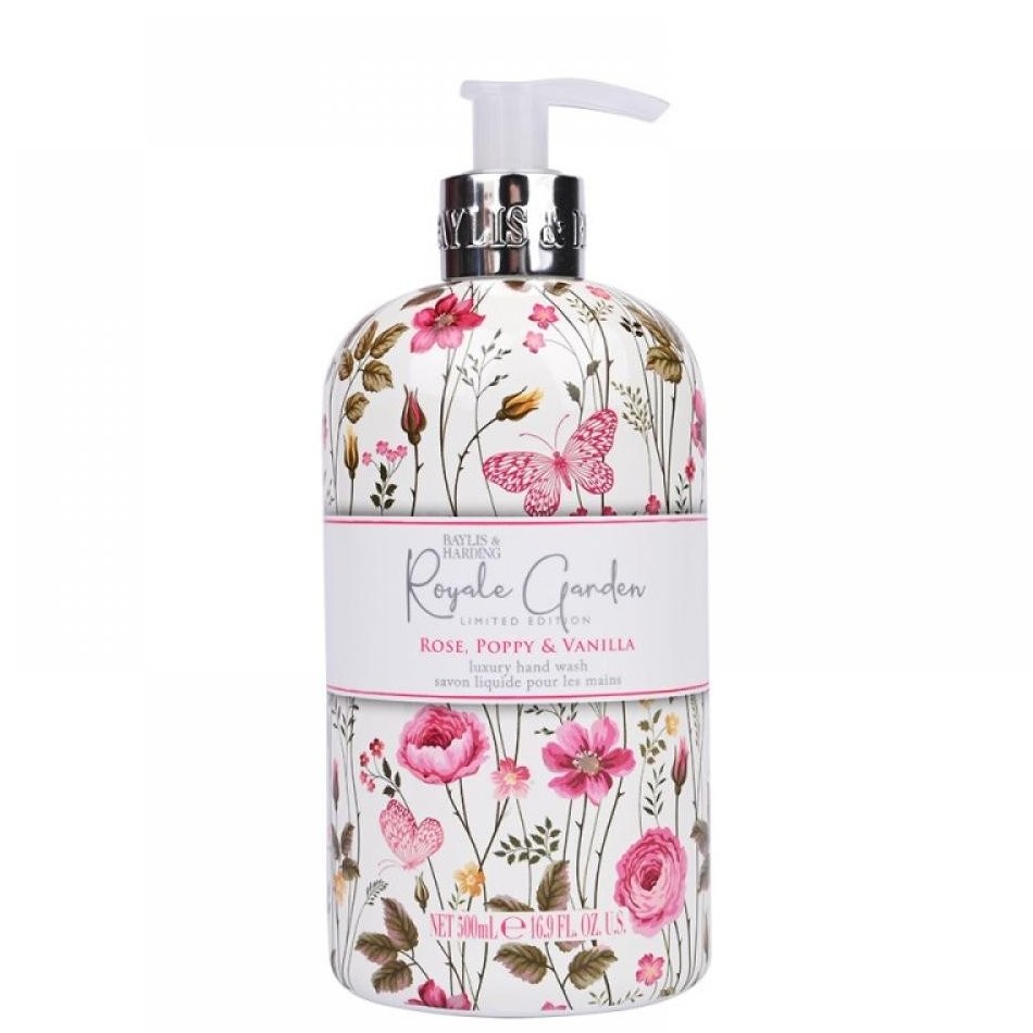 BAYLISS HANDWASH ROSE POPPY 500ml