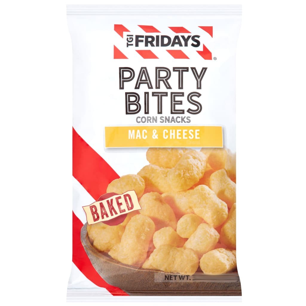 TGI FRIDAYS BITES CORN SNACKS MAC AND CHEESE 92.1G