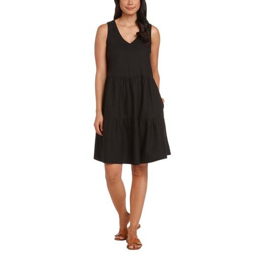 Matty M Ladies' V Neck Dress