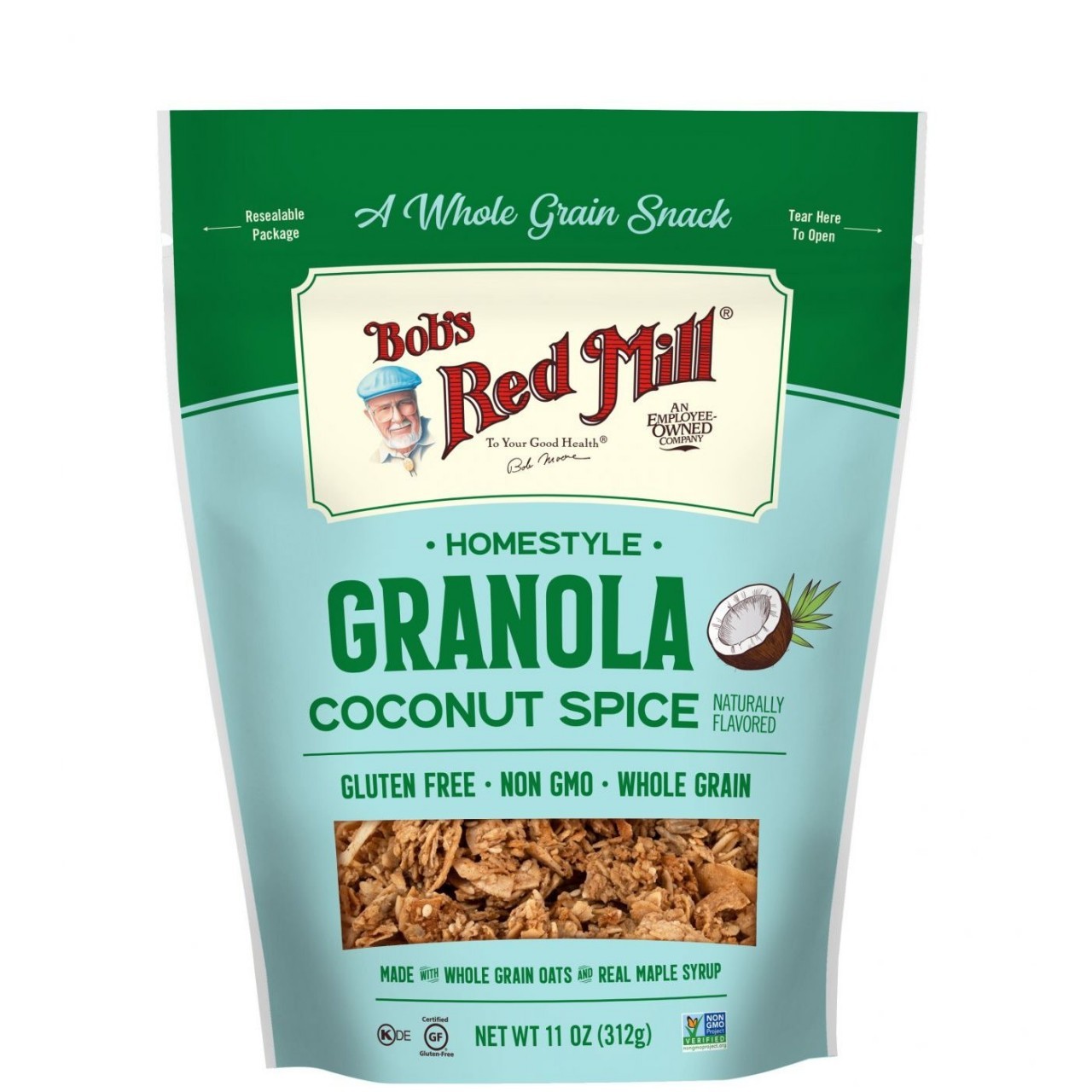 BOBS RED MILL GRANOLA COCONUT SPICE 11oz